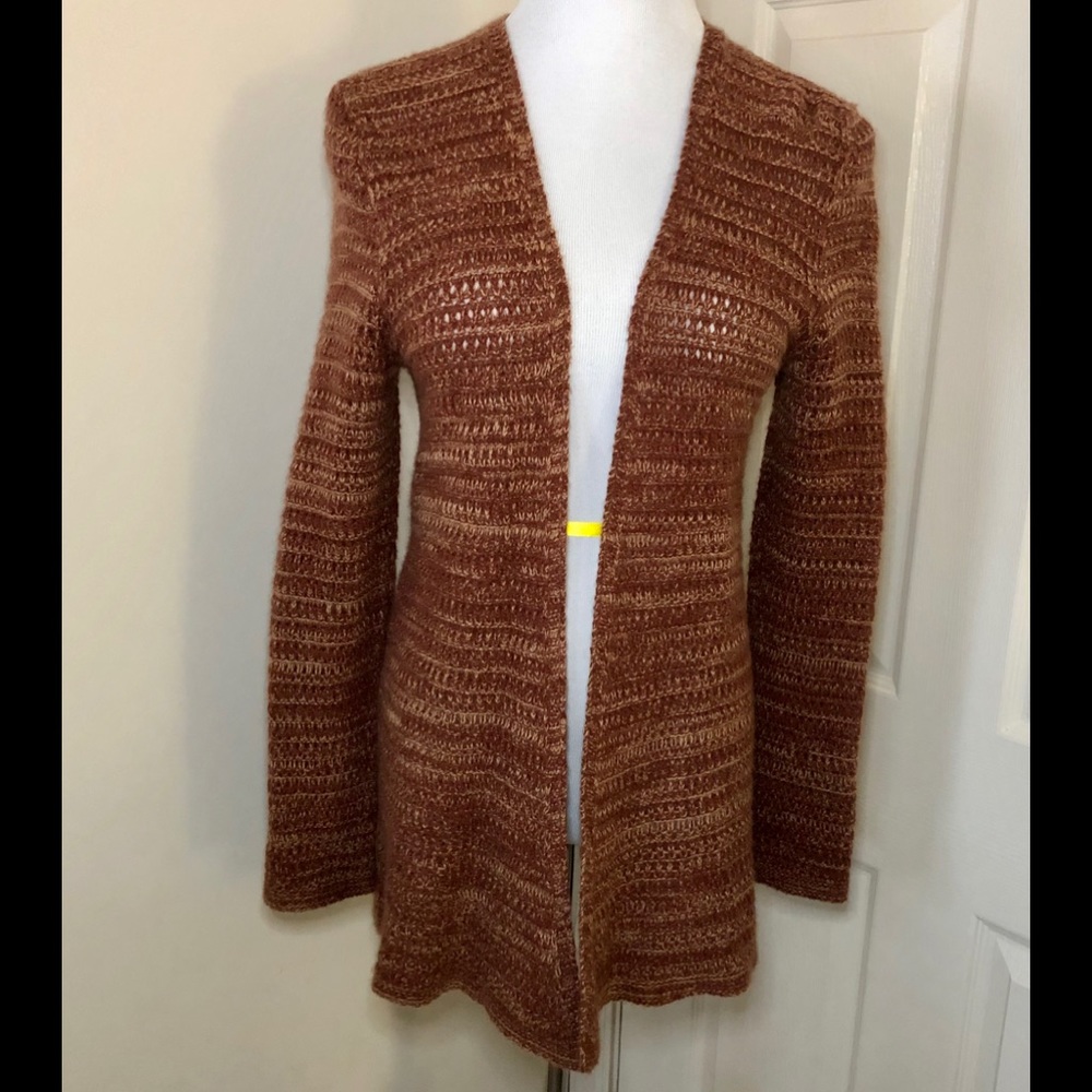 LORD & TAYLOR Cashmere Blend Cardigan Sweater NWT